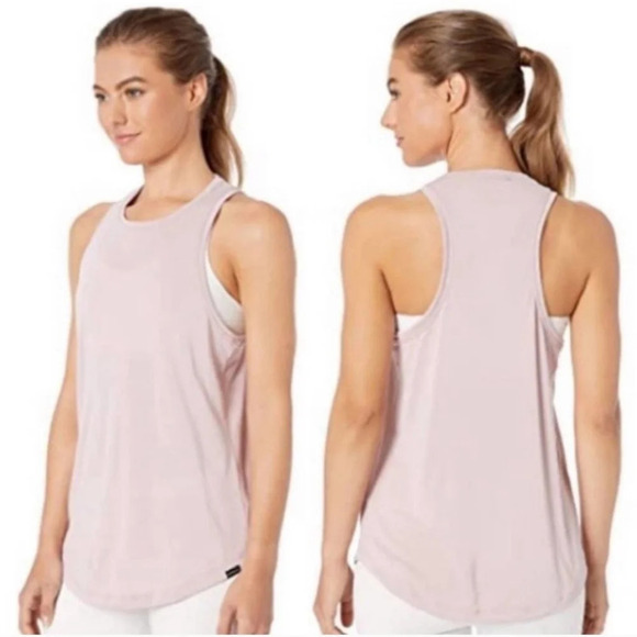 Koral Aerate Cupro Tank Top, Size M, Pink - Picture 1 of 12